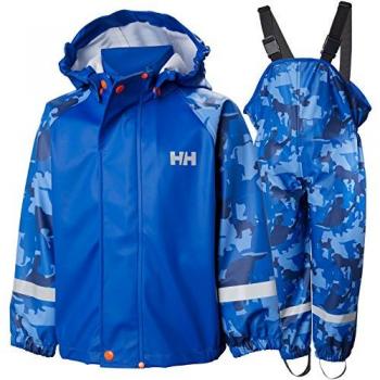 Helly Hansen Bergen Kinder Regenanzug 98 blau