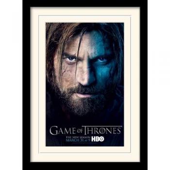 Stampa in Cornice 30 x 40 cm Game Of Thrones. Season 3. Jaime