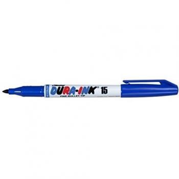 Pennarello indelebile Dura-Ink punta 1,55 mm blu (12 unità)