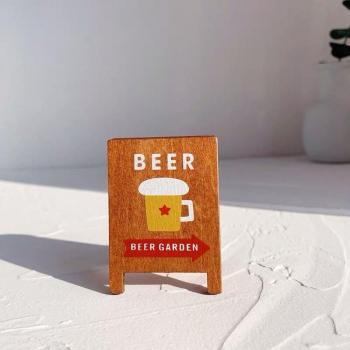 Wooden Memo Holder Clip for Kawaii Stationery