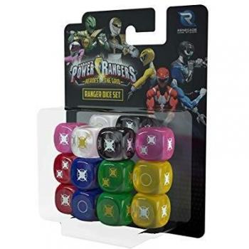 Ranger Dice Set for Power Rangers: Heroes of the Grid