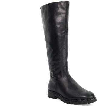 Bottes Dune London Tayah Noires Largeur Spéciale