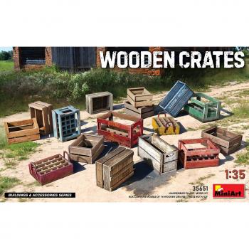 Mini Caisses en Bois MiniArt |35651| 1:35
