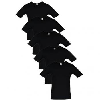 DIADEMITA Herren Basic Max T-Shirt – Schwarzer Body (M)