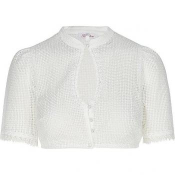 TRENTINI Dirndlbluse Adela Creme 38