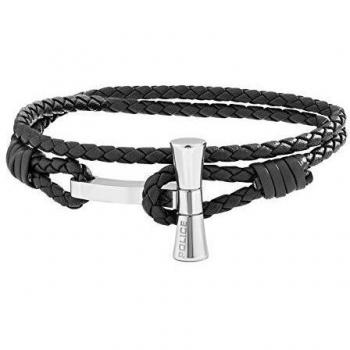Pulsera de Cuero para Hombre Police PJ.26461BLB-01