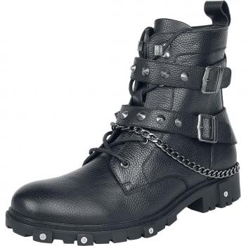 Bottes Gothicana – Chaîne & Boucle, Noir, EMP, EU42‑47