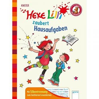 Knister Hexe Lilli Zaubert Hausaufgaben: Der Bücherbär. Ausgabe Mit Silbentrennung
