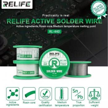 RL-440 Mittlere Temp. Aktives Lot mit Zinkdrat für einfache Wartung