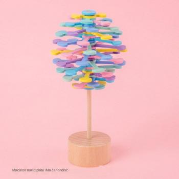 Wooden Lollipop Spinner Office Toy P178