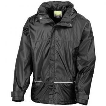 Teenage Waterproof 2000 Pro‑Coach Jacket – Black (5–6)