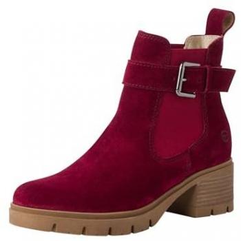 Tamaris Damen Stiefelette Rot mit Touch-it