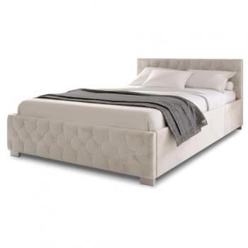Nizza Bett mit Stauraum und LED