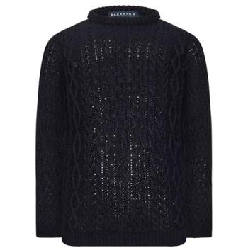 Mid Navy 4XL Cable Crewneck – BadRhino Men's Edition