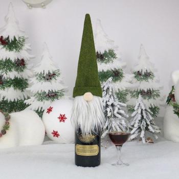 Festive Gnome Wine Bottle Topper