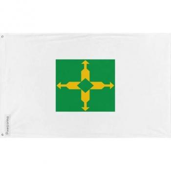 Federal Territory Flag – 96x144 cm, Polyester, Double-Sided Print, Iron Eyelets