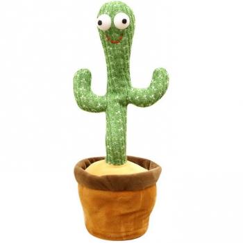 Funny Dancing Plant Cactus Toy 32cm with Music for Kids