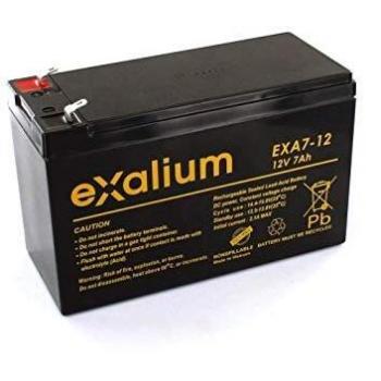 Batteria al piombo 12V 7Ah Exalium EXA7-12FR