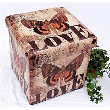 Sgabello cubo cassapanca