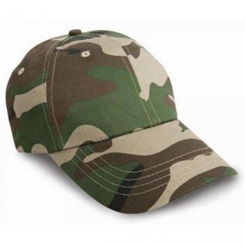 One Size Camo Cotton Cap