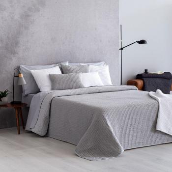 Couvre-lit El Caballo 230x270 cm en gris