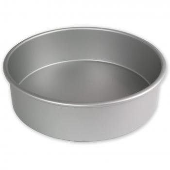 Taza Molde Redonda para Pasteles 22.9 cm – Alumino Plateado