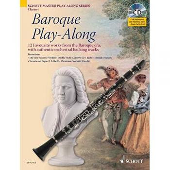 Baroque Play-Along: Klarinette. Ausgabe mit CD. (Schott Master Play-Along Series)