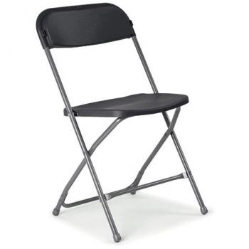 Titan Charcoal Folding Chair 445x460x870mm KF90528