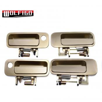 Poignées de porte avant et arrière WOLFIGO pour Toyota Camry 1997-2001 beige