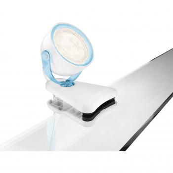 Bianco-Blu Philips MyLiving Pinza Lampada