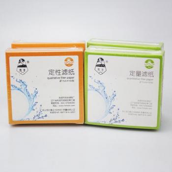 Filtro Dual Ronda 7 a 18 cm 60 cm – Papel Cualitativo, Hoja Grande, Medida de Velocidad Media