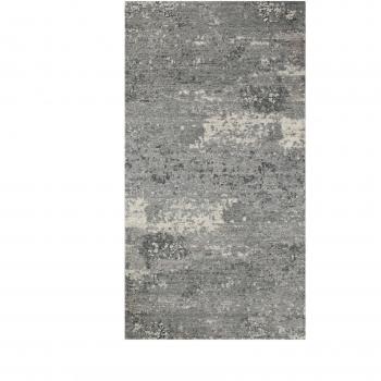 Tapis chic Esprit en laine et viscose gris 80x150
