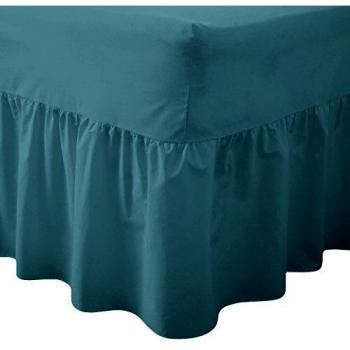 Comfy Nights Plain Dyed Polycotton Easy Care Valance Fitted Sheet