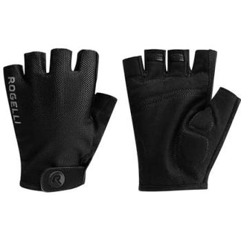 Rogelli Guantes Cortos para Bici en Negro