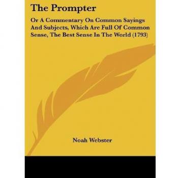 Webster, Noah: The Prompter