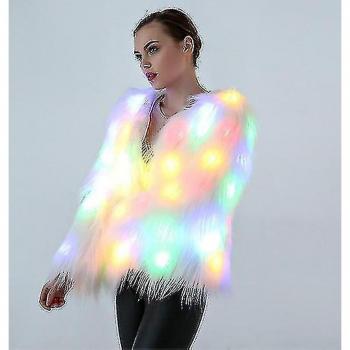 Manteau LED étincelant couleur pastel
