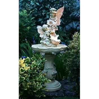 Twin‑Flow Fairy Water Feature – Two‑Stage Stone Design