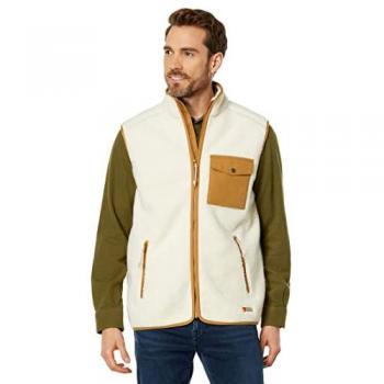Fjallraven Vardag Pile Fleece Gilet – Men's Small, Chalk Color
