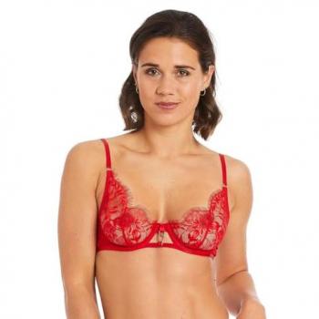Soutien-gorge corbeille femme Sangria Élégance