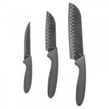 Set de 3 couteaux japonais en acier inoxydable Secret De Gourmet