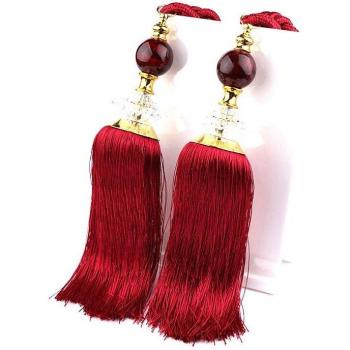 Tassel Hanging Crystal Curtain Straps