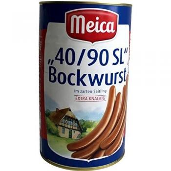Meica Bockwurst 40 Stück 5,3kg