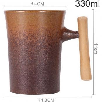Taza de Cerámica Vintage para Hogar y Oficina