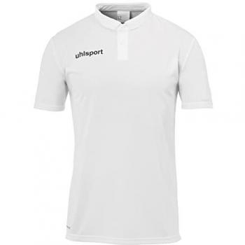 Uhlsport Youth Polo 8-9 White Short Sleeve Top