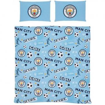 Edredón con Estampado de Atacante Manchester City FC
