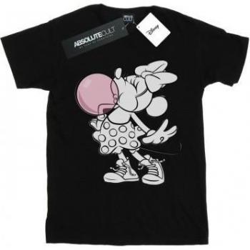 Minnie Mouse Gum Bubble Cotton Crewneck Tee