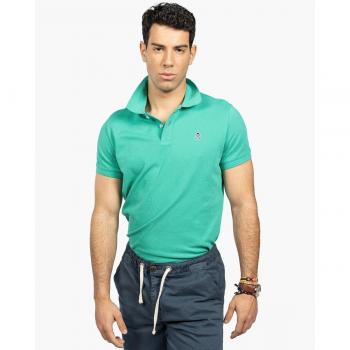 Harper&Neyer Polo Azul Corta Manga