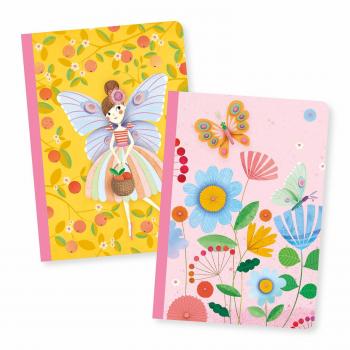 Duo de libretas rosas pequeñas Lovely Paper