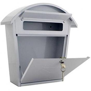 Front‑Loading Rottner Jesolo Letterbox – 30 cm White