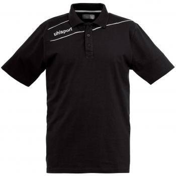 UHLSPORT Polo XL Negro/Blanco Stream 3.0